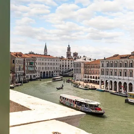 Luxury Venetian Style On Grand Canal Lägenhet *